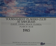 1985 & 1986 Tournament Players Championship Poster Displays