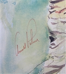 Arnold Palmer Signed Ann Manry Kenyon Print - Pebble Beach JSA ALOA