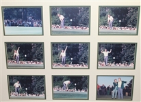 Ltd Ed 9 Photo Sequence Nicklaus 1986 Masters Made Putt Plus Green Jacket #933/1000