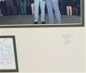 Ltd Ed 9 Photo Sequence Nicklaus 1986 Masters Made Putt Plus Green Jacket #933/1000