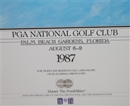1987 PGA Championsihp at PGA National Golf Club Poster