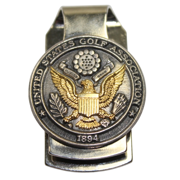 USGA Sterling Silver Malcolm de Mille Inc Money Clip