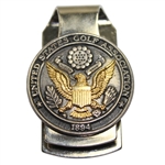 USGA Sterling Silver Malcolm de Mille Inc Money Clip