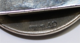 USGA Sterling Silver Malcolm de Mille Inc Money Clip