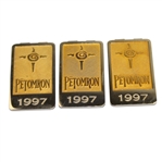 Lot of Three 1997 Petomron Money Clips
