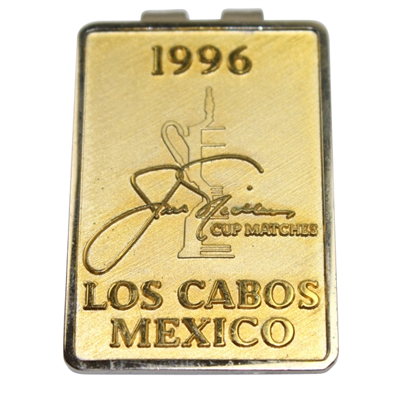 1996 Jack Nicklaus Cup Matches - Los Cabos Mexico Money Clip