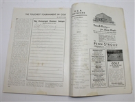 1938 PGA Champ at Shawnee Program Signed by Winner Paul Runyan, Sam Snead, & others JSA ALOA