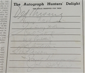 1938 PGA Champ at Shawnee Program Signed by Winner Paul Runyan, Sam Snead, & others JSA ALOA