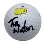 Tom Watson Signed Masters Logo Golf Ball-Champion 1977 & 1981- JSA #Y85070
