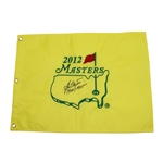 Ben Crenshaw Signed 2012 Masters Embroidered Flag JSA ALOA