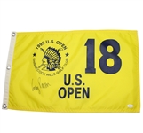 Corey Pavin Signed 1995 US Open Championship at Shinnecock Hills GC Flag JSA #N48526