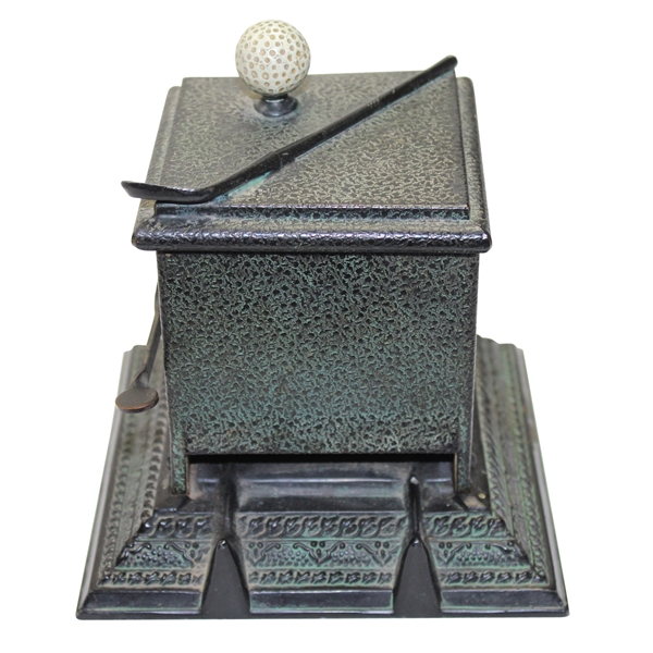Vintage Cigarette and Tobacco Load Dispenser with Ball and Club on Top