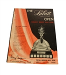 1956 The Labatt Open Tournament Official Program Signed by Billy Casper JSA ALOA