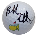 Bubba Watson Signed Masters Logo Golf Ball JSA ALOA