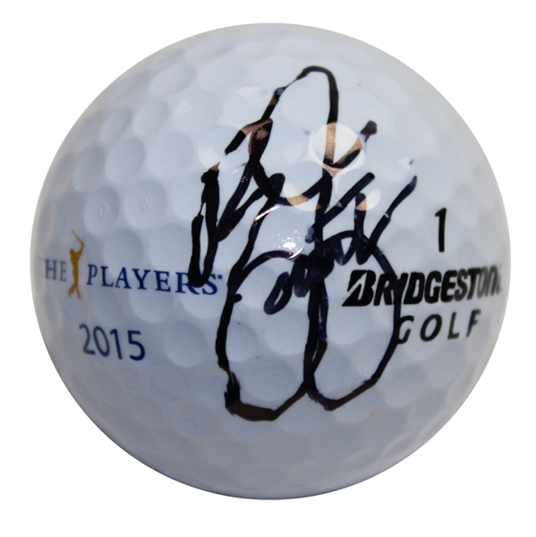 Rickie Fowler Signed 2015 The Players Championship Logo Golf Ball JSA ALOA