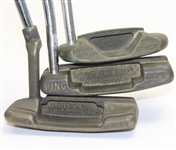 Lot of Three Classic PING Putters - Echo 2, Cushin, & Anser