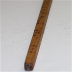 Ralph Hutchison's Wood Stimpmeter from 1951 US Amateur at Saucon Valley
