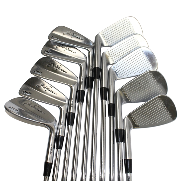 Seldom Seen Ltd Ed Set of Jack Nicklaus JNP Classic Forged Irons #010/500 - 2-9 S,P