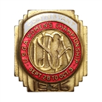 1936 Womens US Amateur at Canoe Brook CC Contestants Badge - Pam Barton Winner