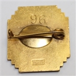 1947 Women's US Amateur at Franklin Hills CC Contestants Badge - Louise Suggs Winner