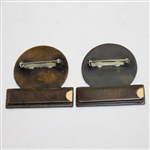1965 & 1966 Women's US Amateur Contestants Badges - Ashley & Carner Winners