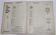 1942 Tam O'Shanter Tournament Program - First