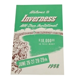 1952 Inverness All-Star Invitational Tournament Program