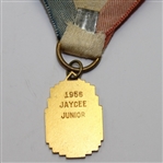 1956 Jaycee Junior International Tournament at Fargo, ND Participant Medal w/Ribbon