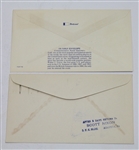 1953 Dwight D Eisenhower Visits Augusta & 1977 Masters Golf FDI Envelopes 