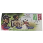 Ltd Ed 2000 Tiger Woods Wins Three Championships in One Year Cachet - Kendal Bevil #391/950