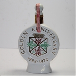Cherry Hills CC Golden Anniversary 1922-1972 Jim Beam Decanter