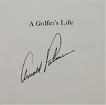 Arnold Palmer Signed 1st Ed 'A Golfer's Life' Also Signed by Author Dodson JSA ALOA