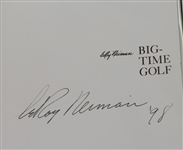 LeRoy Neiman Signed 'Big Time Golf' Book JSA ALOA