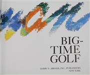 LeRoy Neiman Signed 'Big Time Golf' Book JSA ALOA