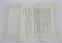 1960 Atlanta Athletic Club Member Stock Certificate #4067