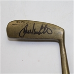 Wood Shaft Otey Crisman Putter with Justin Leonard & Julie Inkster Signed Head JSA ALOA