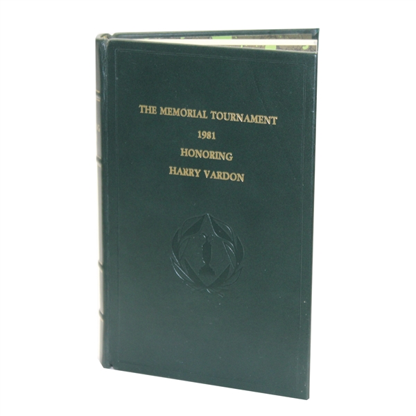 Ltd Ed 1981 The Memorial Tournament Honoring Harry Vardon #272/300