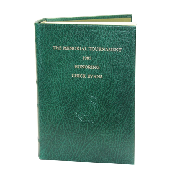 Ltd Ed 1985 The Memorial Tournament Honoring Chick Evans #418/425