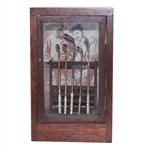 1987 Memorial Tournament Old Tom Morris & Young Tom Morris Display Gift w/Silver Clubs