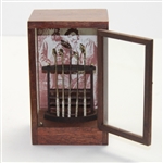 1987 Memorial Tournament Old Tom Morris & Young Tom Morris Display Gift w/Silver Clubs