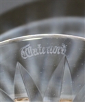 1994 The Memorial Tournament Pair of Waterford Crystal Candle Holders