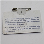 1966 Masters Tournament Badge - #11583