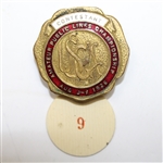 1926 USGA Amateur Public Links Contestant Badge