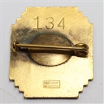 1947 USGA Amateur Public Links Contestant Badge #134