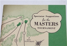 1953 Masters Spectator Guide - Ben Hogan Victory