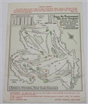 1957 Masters Sunday Pairing Sheet - Doug Ford Winner
