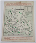 1961 Masters Friday Pairing Sheet - Gary Player Winner