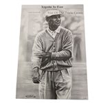 Legends in Time AP 9/50 Ben Hogan  Triple Crown Print - Lists 64 Career Win