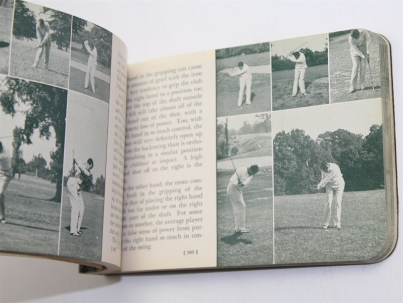 Ralph Guldahl 'Groove Your Golf' Seldom Seen Flip Book - Foreword by Bobby Jones