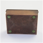 Heintz Sterling on Bronze Box with Insignia